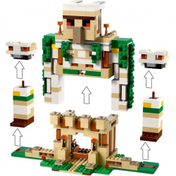 Klocki LEGO 21250 Forteca żelaznego golema MINECRAFT